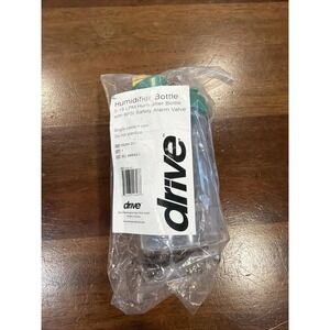 DRIVE Humidifier Bottle 0-15 LPM  HUM 01  6PSI Safety Alarm Valve - NEW